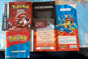 Pokémon Ruby GBA Compleet in Doos - goede staat! beschikbaar voor biedingen