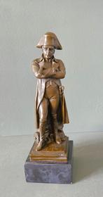 Een gepatineerd bronzen beeld van Napoleon, Ophalen of Verzenden, Brons