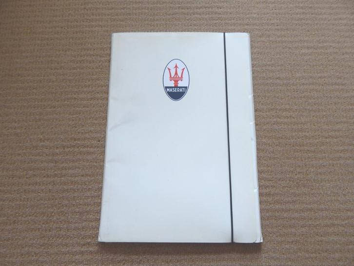 Maserati 3200 GT persmap, Auto diversen, Handleidingen en Instructieboekjes, Ophalen of Verzenden