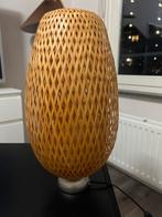 BÖJA Tafellamp - Bamboe Handgemaakt, Huis en Inrichting, Lampen | Tafellampen, Ophalen of Verzenden, Zo goed als nieuw, Hout, Minder dan 50 cm
