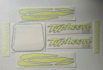 Stickerset Piaggio Typhoon 125 beschikbaar voor biedingen