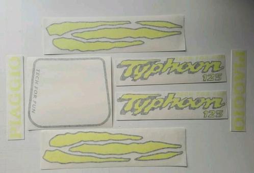 Stickerset Piaggio Typhoon 125, Motoren, Accessoires | Stickers, Ophalen of Verzenden