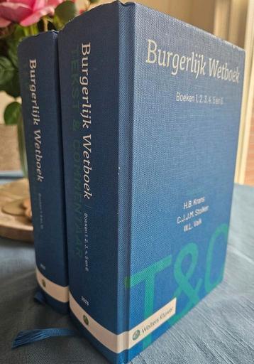 NIEUW! T&C TEKST & COMMENTAAR BURGERLIJK WETBOEK 2023 beschikbaar voor biedingen