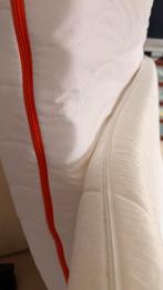 Matras 100x200 Koudschuim 7 zones + Topper, Huis en Inrichting, Ophalen, 100 cm, Eenpersoons, Zo goed als nieuw