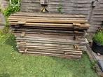 Houten planken 180 cm lang, Doe-het-zelf en Verbouw, Hout en Planken, Ophalen, Gebruikt, Minder dan 25 mm, Plank