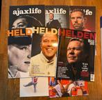 5x Ajax Life & 3x Helden Magazine, Ophalen of Verzenden, Zo goed als nieuw, Sport en Vrije tijd