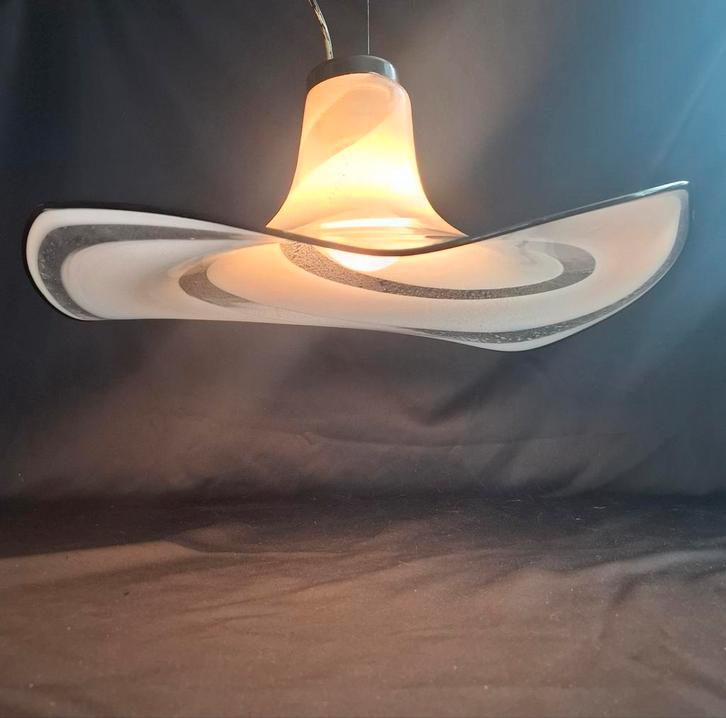 Grote XL Vetri Murano Hanglamp, Huis en Inrichting, Lampen | Hanglampen, Zo goed als nieuw, Minder dan 50 cm, Glas, Ophalen of Verzenden