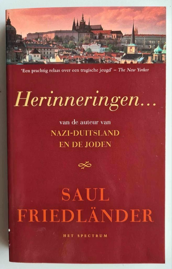 Saul Friedlander - Herinneringen, onder dreiging van nazisme, Boeken, Oorlog en Militair, Zo goed als nieuw, Algemeen, Tweede Wereldoorlog