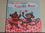 Hier zijn ze weer Aap en Beer / Frans Lases, Sylvia Weve, Ophalen of Verzenden, Zo goed als nieuw, 2 tot 3 jaar