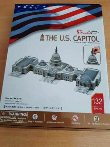PUZZEL 3D  U.S.CAPITOL beschikbaar voor biedingen