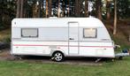 Te Koop Caravan Cabby 570 uit 2007 alde kachel en vloer vw, Kachel, Vast bed, Rondzit, Particulier