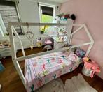 Kinderbed huisvorm 90x200 cm, Ophalen, 85 tot 100 cm, Zo goed als nieuw, Matras