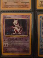 Mewtwo Basis Pokémon Kaart - Zeldzaam!, Ophalen of Verzenden, Gebruikt, Losse kaart