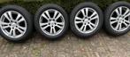 Winterbanden 16 inch, Semperit, op licht metalen velgen, Auto-onderdelen, Banden en Velgen, Ophalen, Gebruikt, 16 inch, Personenwagen