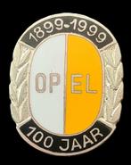 Opel 1899-1999 -100 jaar- broche- zilverkleurig, Verzamelen, Speldjes, Pins en Buttons, Ophalen of Verzenden, Nieuw, Transport