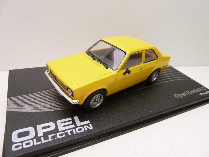 Opel Kadett C  '' opel collection '', Hobby en Vrije tijd, Modelauto's | 1:43, Zo goed als nieuw, Auto, Overige merken, Ophalen of Verzenden