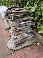 Stapel Flagstones / Natuursteen, Tuin en Terras, Tegels en Klinkers, Ophalen, Gebruikt, Overige typen