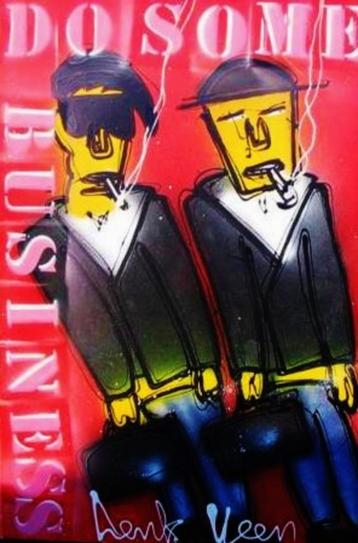 Schilderij Henk Veen - Do some business beschikbaar voor biedingen