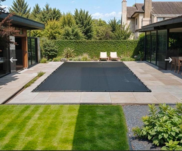 Zwembad Afdekzeil - Houd uw zwembad schoon!, Tuin en Terras, Zwembad-toebehoren, Gebruikt, Overige typen, Ophalen of Verzenden