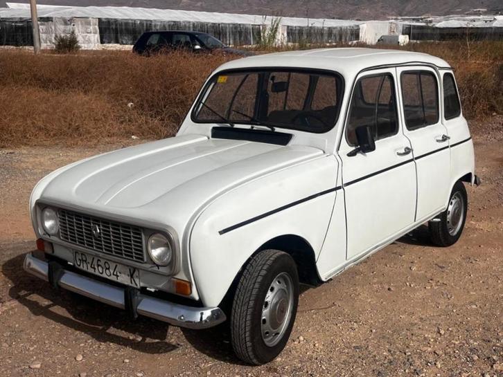 Renault R4, oldtimer, 100% origineel en roestvrij, Auto's, Oldtimers, Bedrijf, Renault, Benzine, Hatchback, Handgeschakeld, Wit