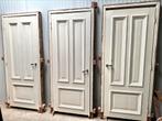 3x antieke originele PANEELDEUREN + KOZIJNEN c.1900 H216xB84, 80 tot 100 cm, Binnendeur, Ophalen of Verzenden, Zo goed als nieuw