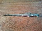Miniatuur zilveren kris briefopener, Antiek en Kunst, Antiek | Goud en Zilver, Ophalen