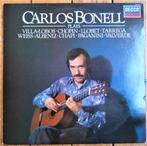 Carlos Bonell Plays Chopin, Paganini, Albeniz, Cd's en Dvd's, Vinyl | Klassiek, Ophalen of Verzenden, Kamermuziek, Gebruikt, 12 inch