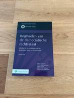 ONGEBRUIKT Beginselen van de democratische rechtsstaat, Overige wetenschappen, Nieuw, Diverse auteurs, Ophalen of Verzenden
