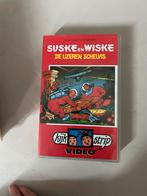 Suske en Wiske VHS - De IJzeren Schelvis/Wolkeneters, Alle leeftijden, Ophalen of Verzenden, Gebruikt, Nederlandstalig