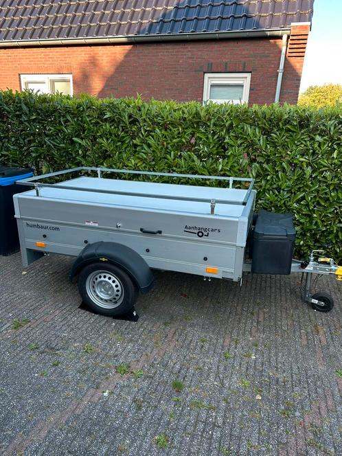 Humbaur aluminium bagagewagen H 752010 (2024) – ZGAN, Auto diversen, Aanhangers en Bagagewagens, Zo goed als nieuw, Ophalen