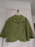 Damesjasje appelgroen, maat 48/50, Ophalen of Verzenden, Zo goed als nieuw, Groen, Jasje of Colbert