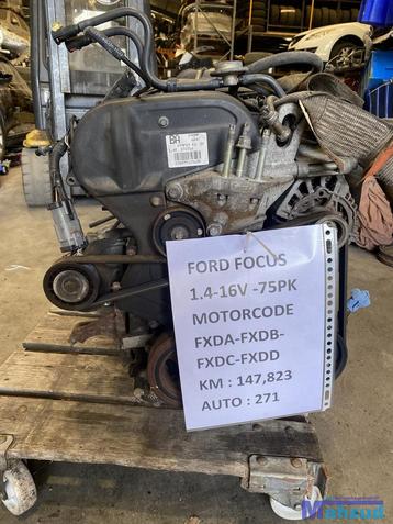 FORD FOCUS 1 1.4 16V Motorblok FXDA FXDB FXDC FXDD Motor beschikbaar voor biedingen