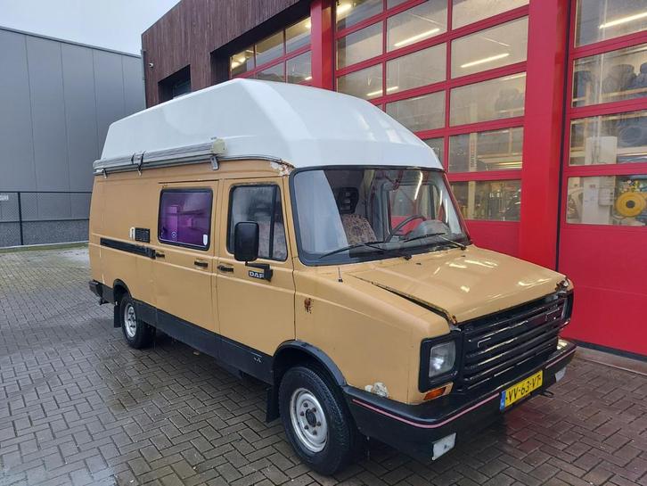 DAF 400 Camper Project - motor gereviseerd, opknapper, Caravans en Kamperen, Campers, Particulier, Overige merken, Ophalen