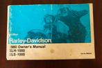 Harley Davidson XLH1000 XLS1000 1980 owner's manual AMF, Motoren, Ophalen of Verzenden, Harley-Davidson of Buell