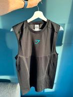 Gymshark Onyx V5 tank - Maat L - black/blue, Maat 52/54 (L), Fitness, Nieuw, Ophalen of Verzenden