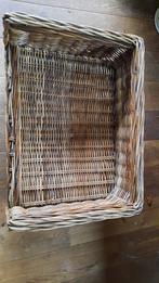 Rieten Mand - Vierkant, Dieren en Toebehoren, Ophalen of Verzenden, Gebruikt, Riet