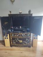 Chinese lak kast, Ophalen