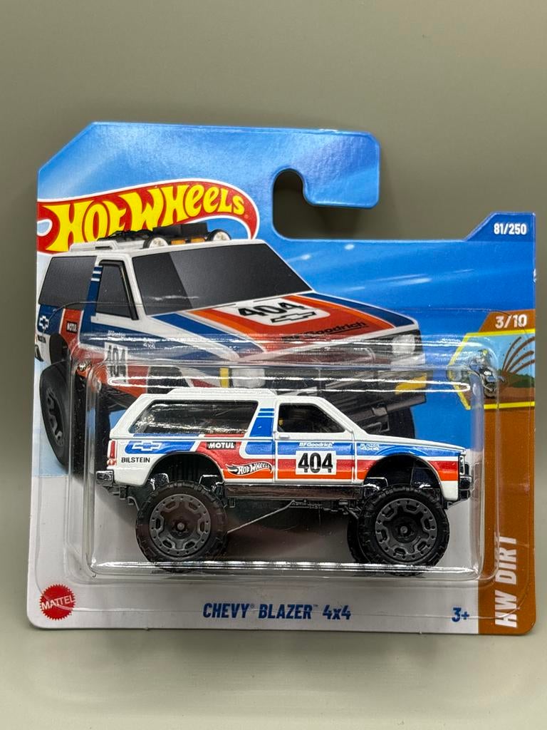 Hot Wheels Chevy Blazer 4x4 - Nieuw in Verpakking!, Ophalen of Verzenden, Nieuw, Auto