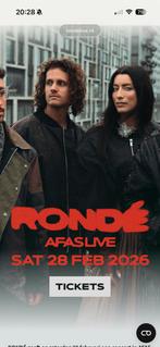 4 Tickets voor Ronde 28 feb, Tickets en Kaartjes, Twee personen, Februari