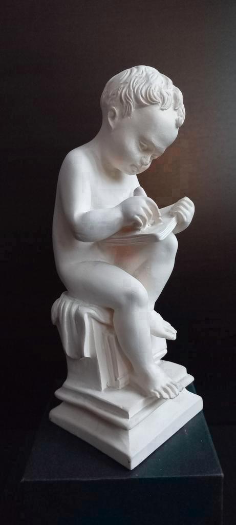  Putti Kind Beeldje, Antiek en Kunst, Kunst | Beelden en Houtsnijwerken, Ophalen of Verzenden
