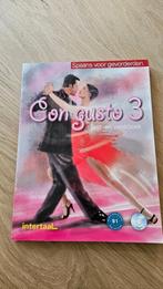 Con gusto 3 tekst en werkboek samen, 1e druk, Ophalen of Verzenden, Zo goed als nieuw