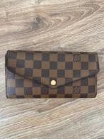 Originele Louis Vuitton Sarah Wallet Damier, Overige merken, Gebruikt, Bruin, Ophalen of Verzenden