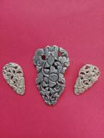 Mooie Zilveren Djokja Clips, Sieraden, Tassen en Uiterlijk, Verzenden, Zilver, Overige typen