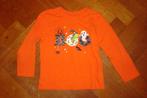 HALLOWEEN longsleeve, oranje pompoen spook dino, mt 110/116, Ophalen of Verzenden, Zo goed als nieuw, 110 t/m 116, Jongen