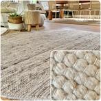Himalaya wol - gemêleerd vloerkleed - fotoshoot, Ophalen, Beige, Rond, 200 cm of meer