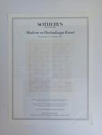 Jan Dibbets - Sotheby's Affiche Moderne Kunst 1990, Antiek en Kunst, Ophalen of Verzenden