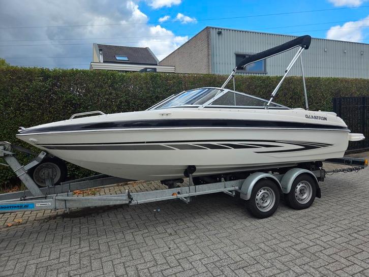 Glastron GT 185 - 4.3L - bj.2008  - evt met trailer, Watersport en Boten, Speedboten, Zo goed als nieuw, 3 tot 6 meter, Benzine