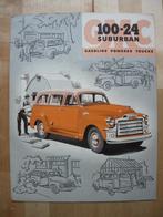 GMC 100 Suburban 1954 Brochure - ( Chevrolet ), GMC, Chevrolet, Zo goed als nieuw, Ophalen