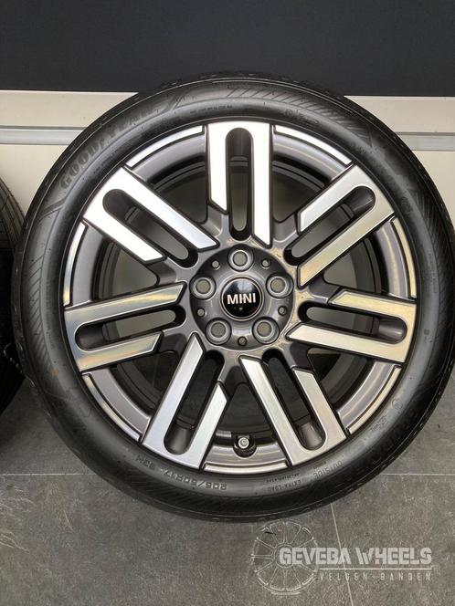 17” originele Mini Cooper E SE J01 velgen + banden 5x112, Auto-onderdelen, Banden en Velgen, Banden en Velgen, Zomerbanden, 17 inch