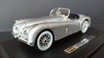 Jaguar XK 120 Roadster Zilver 1:24 Bburago Burago Pol, Hobby en Vrije tijd, Modelauto's | 1:24, Verzenden, Nieuw, Auto, Bburago